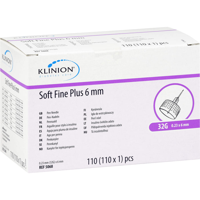 Klinion Softfine Pl6mm 32g, 110 St KAN