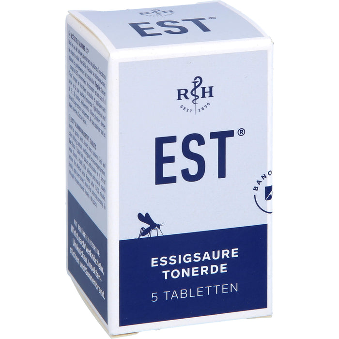 EST Essigsaure Tonerde Brausetablettem bei Quetschungen, Insektenstichen, Schwellungen und Verstauchungen, 5 St. Tabletten