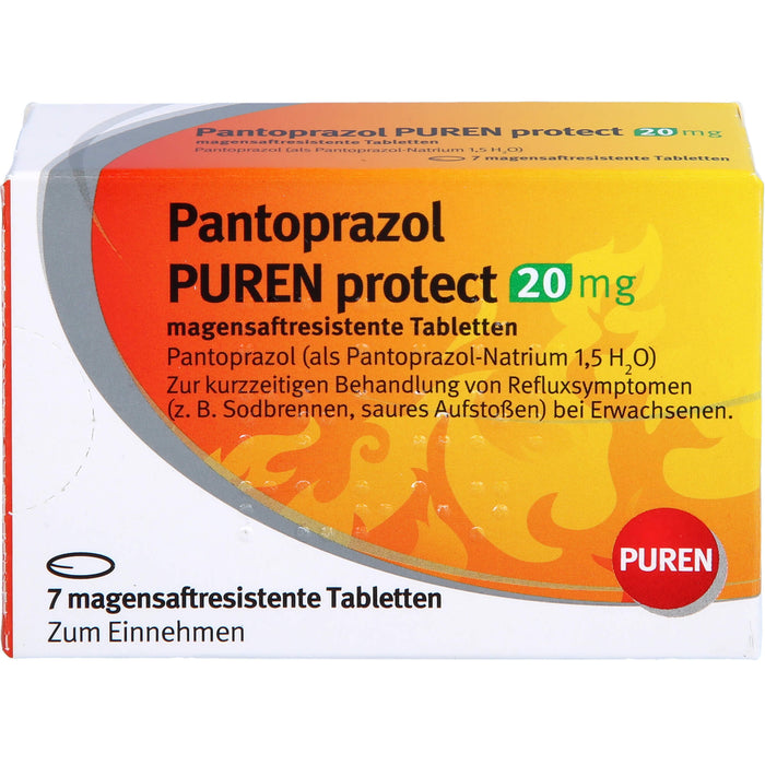 Pantoprazol Puren Prot20mg, 7 St TMR