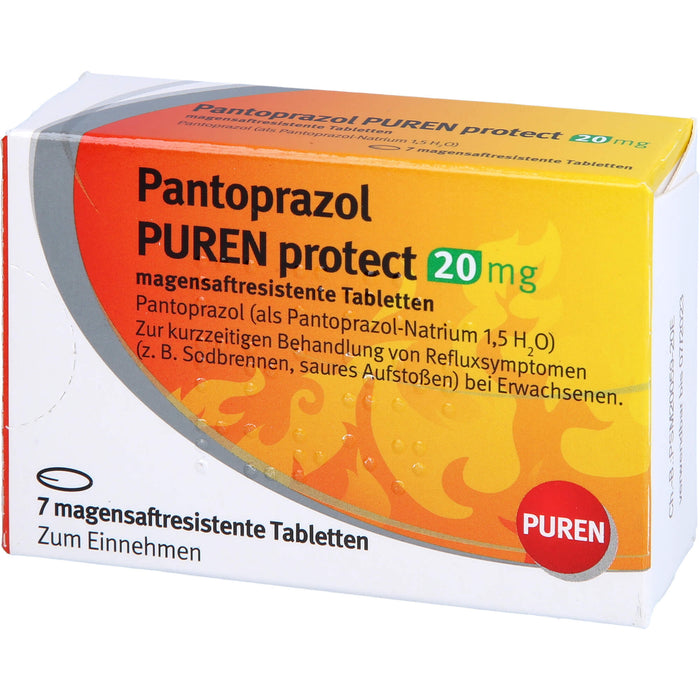 Pantoprazol Puren Prot20mg, 7 St TMR