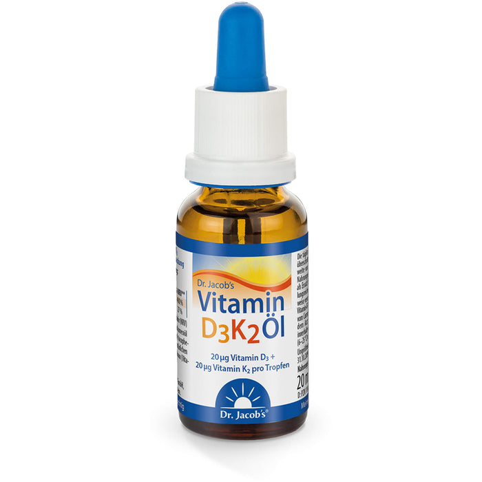 Dr. Jacob's Vitamin D3K2, 20 ml Lösung