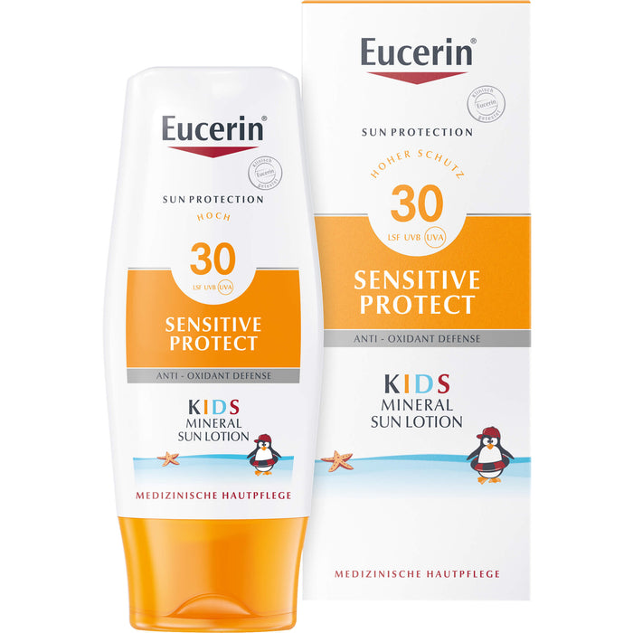 Eucerin Sensitive Protect Kids Mineral Sun Lotion LSF 30, 150 ml Lotion