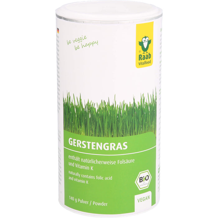 Gerstengras Bio-Pulver, 140 g PUL