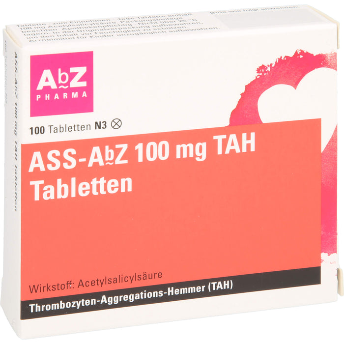 ASS-AbZ 100 mg TAH Tabletten, 100 St. Tabletten