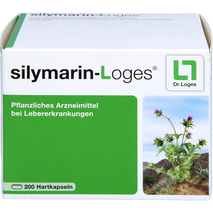 silymarin-Loges Kapseln bei Lebererkrankungen, 200 St. Kapseln