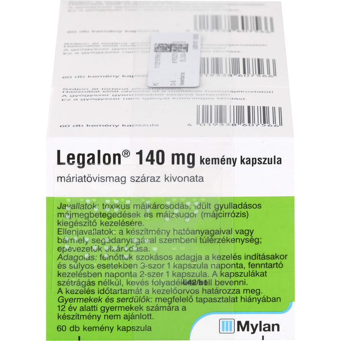 Legalon 140 mg Hartkapseln bei Lebererkrankungen, 180 St. Kapseln