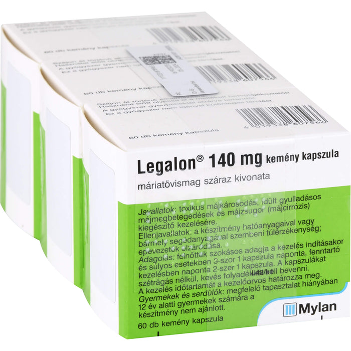 Legalon 140 mg Hartkapseln bei Lebererkrankungen, 180 St. Kapseln