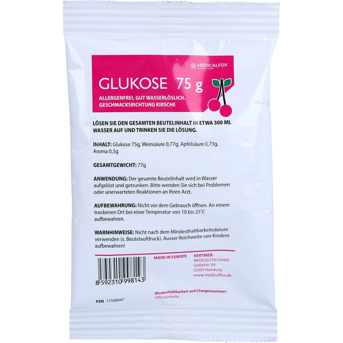 Glukose 75g Kirsch, 75 g PLE