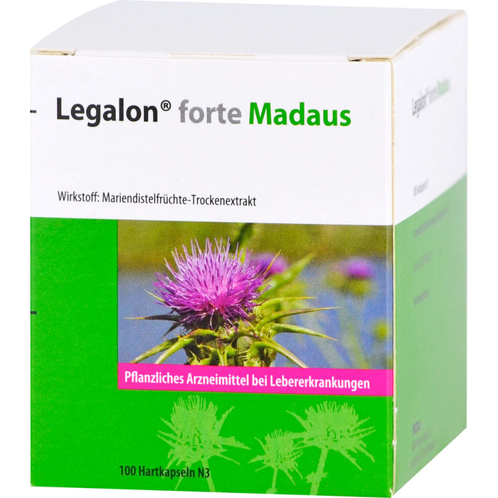 Legalon forte Madaus, Hartkapseln, 100 St. Kapseln