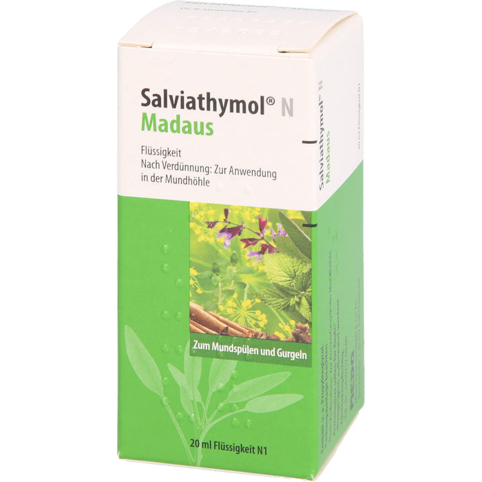 Salviathymol N Madaus Flüssigkeit, 20 ml Lösung