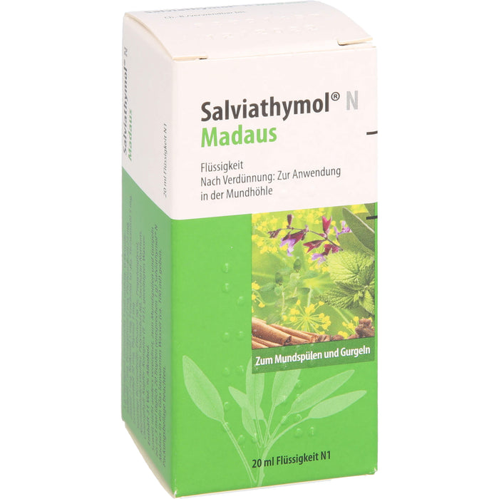 Salviathymol N Madaus Flüssigkeit, 20 ml Lösung