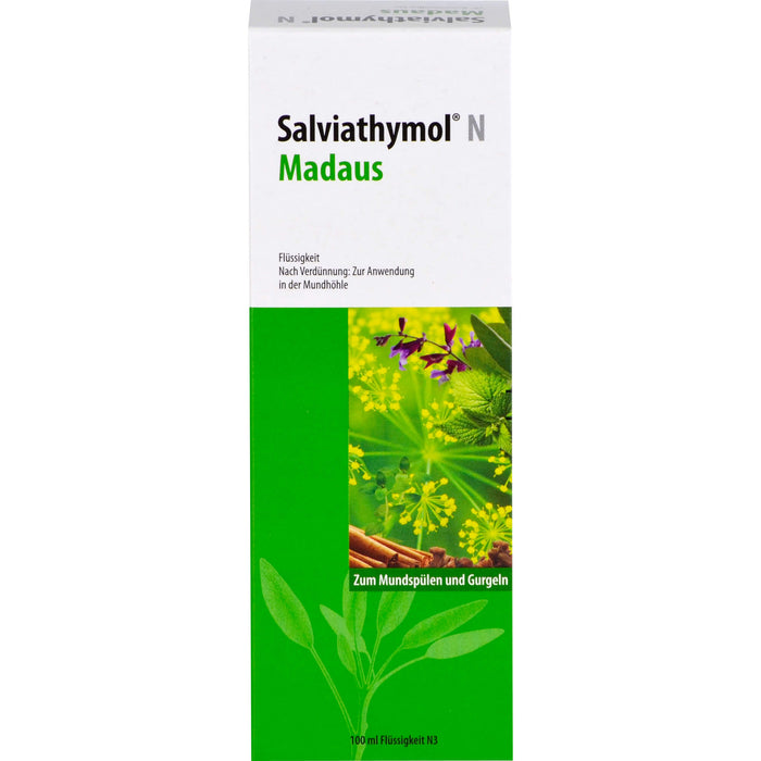Salviathymol N Madaus Flüssigkeit, 100 ml Lösung