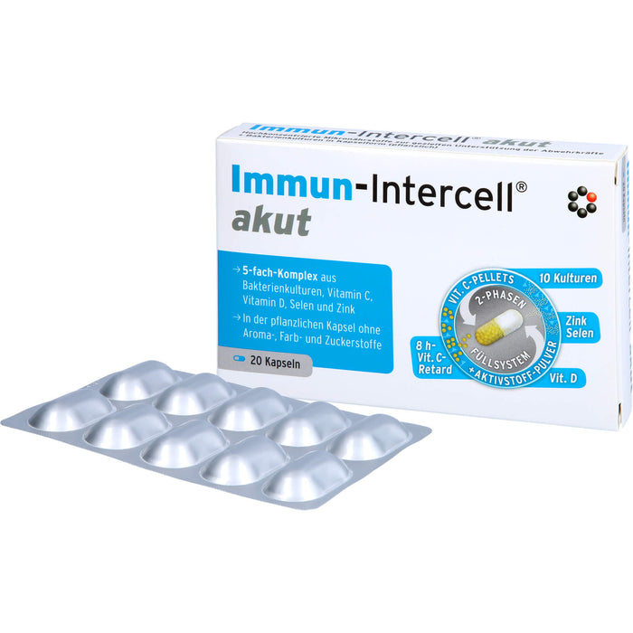 Immun-Intercell akut Kapseln, 20 St. Kapseln