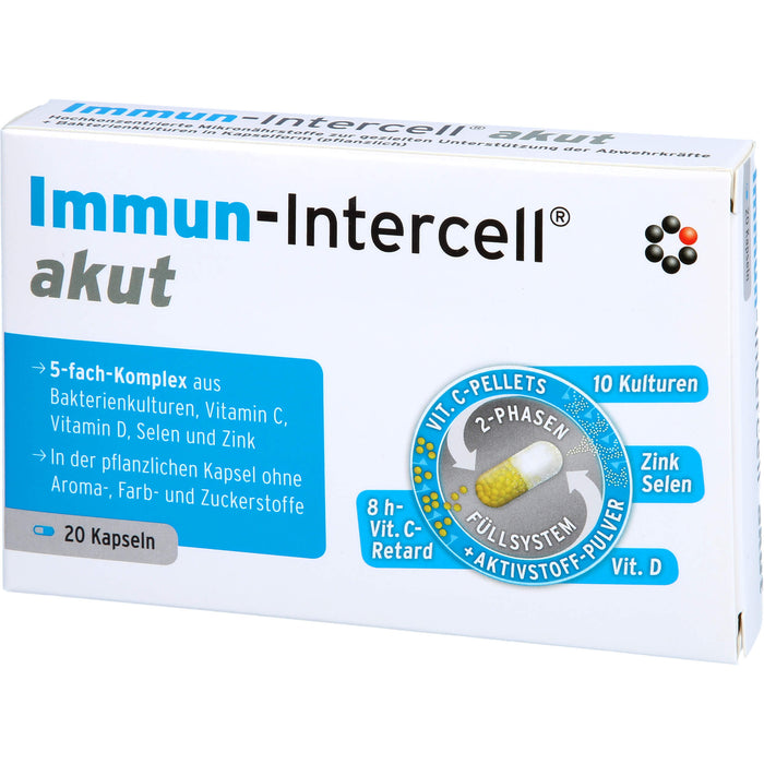 Immun-Intercell akut Kapseln, 20 St. Kapseln