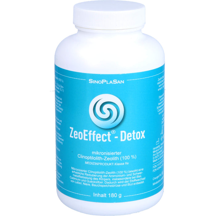 ZeoEffect-Detox Clinoptilolith-Zeolith, 180 g PUL