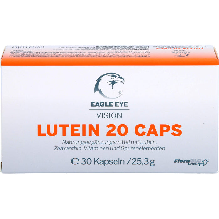 EAGLE EYE Lutein 20 Vision Caps Kapseln, 30 St. Kapseln