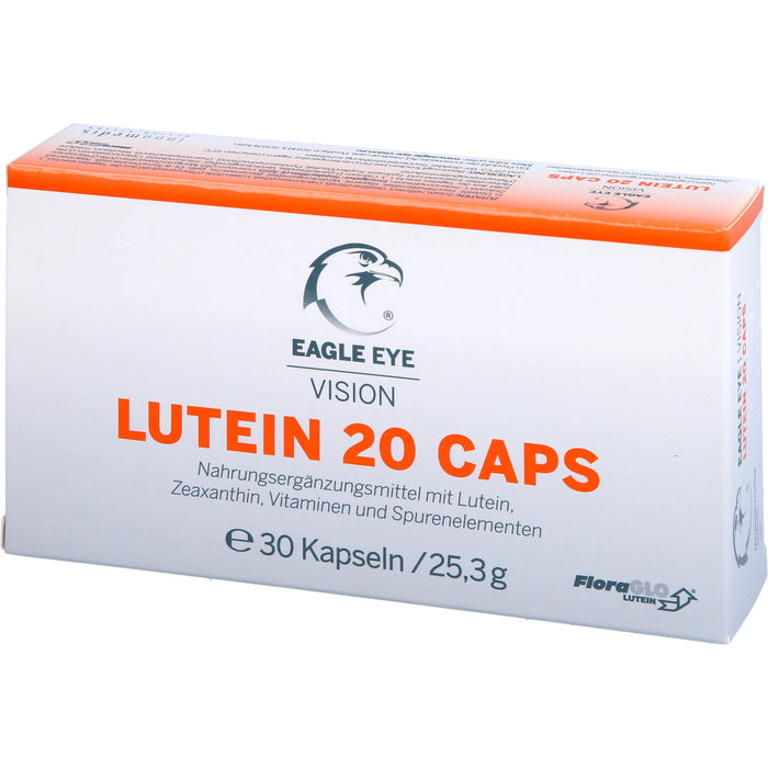 EAGLE EYE Lutein 20 Vision Caps Kapseln, 30 St. Kapseln