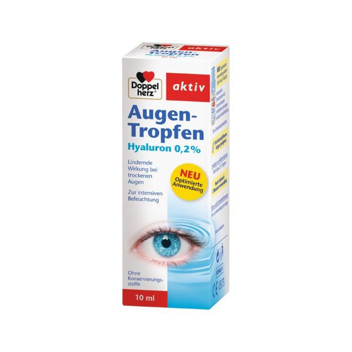 Doppelherz Hyaluron 0,2 % Augentropfen, 10 ml Lösung