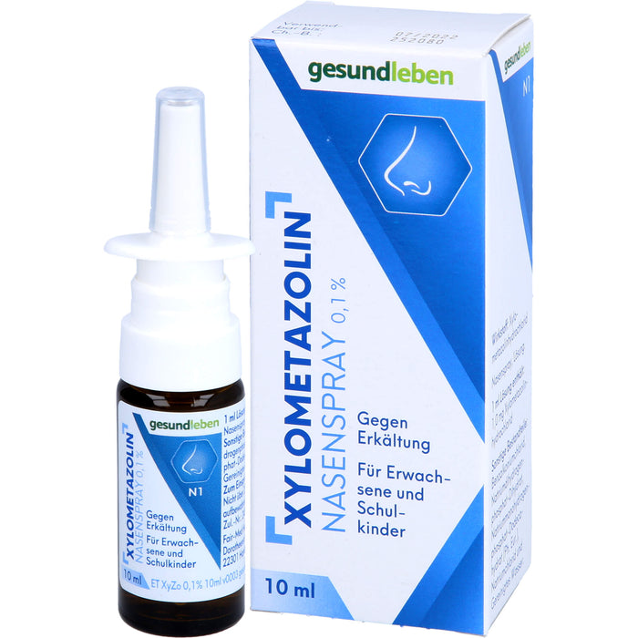 Xylometazolin Nasenspray 0,1% Gehe Pharma, 10 ml DSS