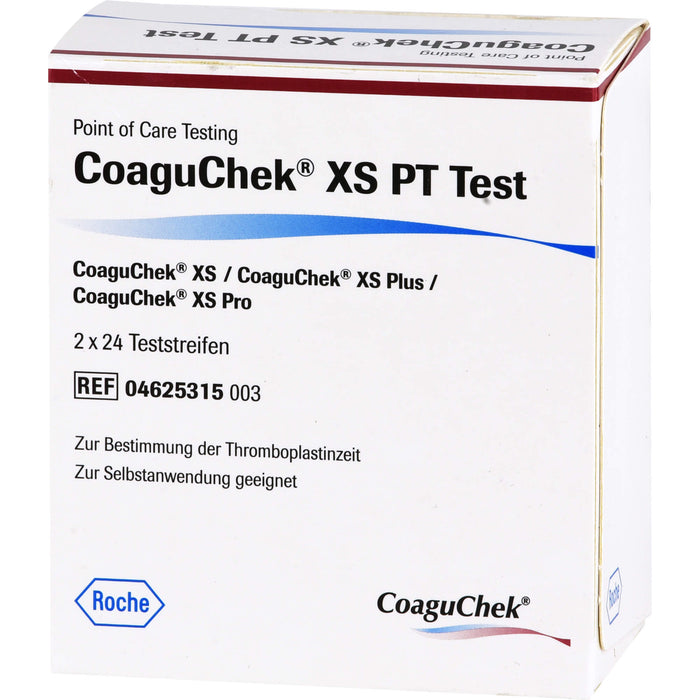 CoaguChek XS PT Test PST, 2X24 St TTR