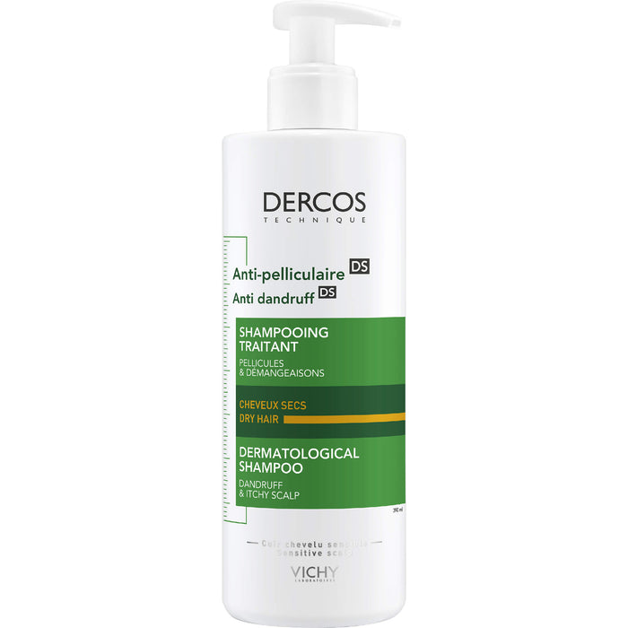 VICHY Dercos Anti-Schuppen DS Intensiv-Shampoo, 390 ml Shampoo