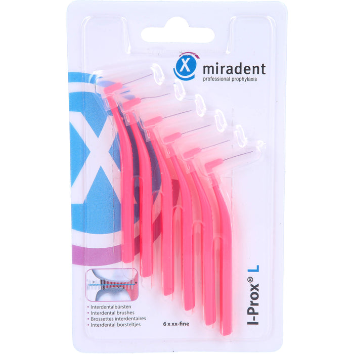 miradent I-Prox L Interdentalbürste 0,4mm pink, 6 St