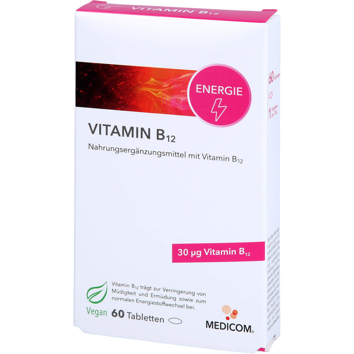 MEDICOM Vitamin B12 Tabletten, 60 St. Tabletten