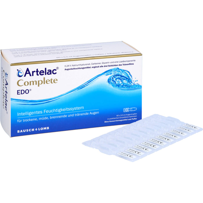 Artelac Complete Augentropfen EDO, 60 St. Einzeldosispipetten