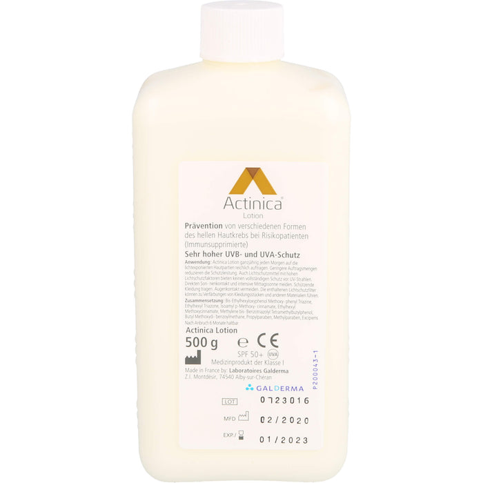 Actinica Lotion, 500 ml Lotion
