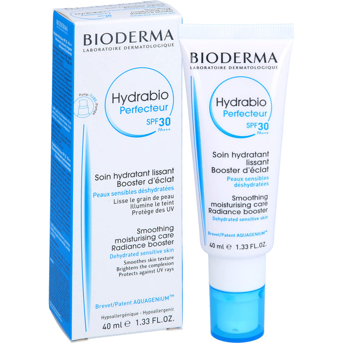 BIODERMA Hydrabio Perfecteur SPF 30 Feuchtigkeitscreme, 40 ml Creme