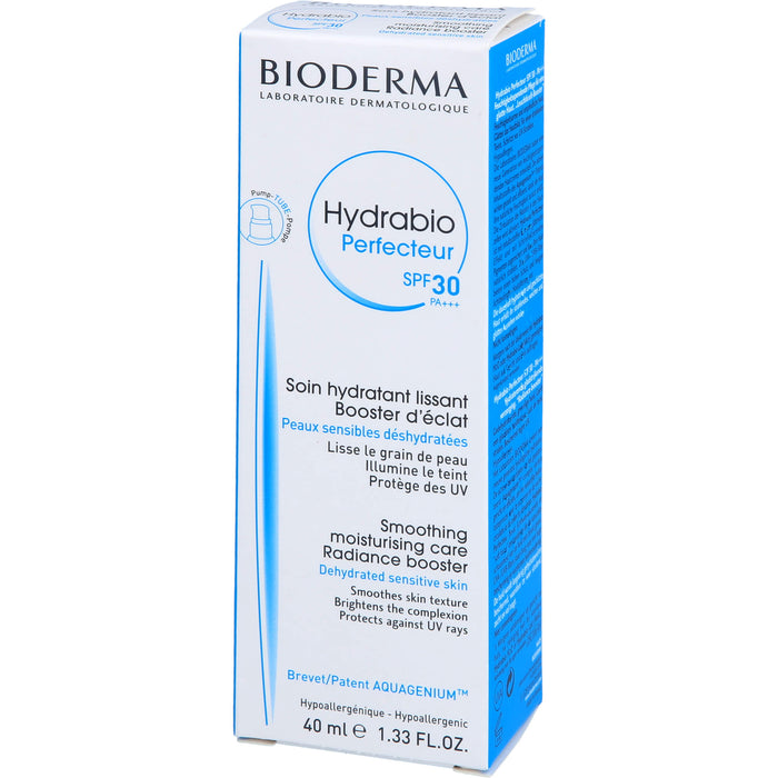 BIODERMA Hydrabio Perfecteur SPF 30 Feuchtigkeitscreme, 40 ml Creme