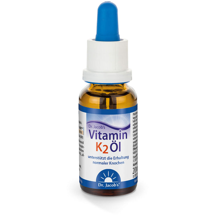 Dr. Jacob's Vitamin K2 Öl, 20 ml Lösung