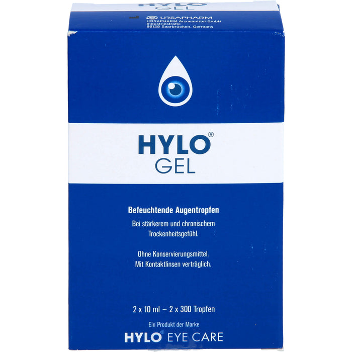 Hylo-Gel Bios Medical Augentropfen, 2X10 ml ATR