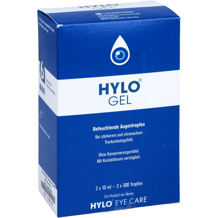 Hylo-Gel Bios Medical Augentropfen, 2X10 ml ATR