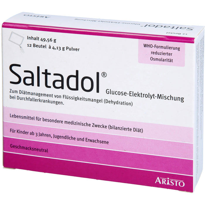 Saltadol Glucose-Elektrolyt-Mischung Pulver, 12 St. Beutel