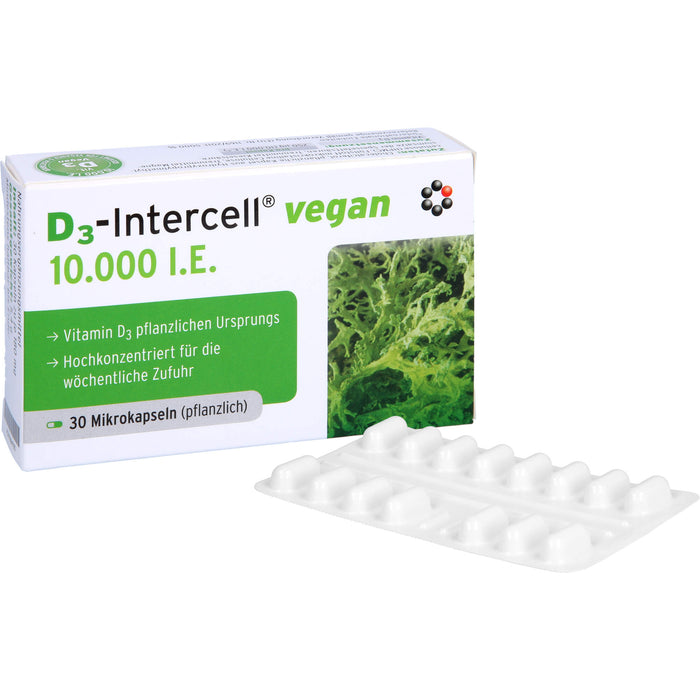 D3-Intercell Vegan 10,000 I.E., 30 St KAP