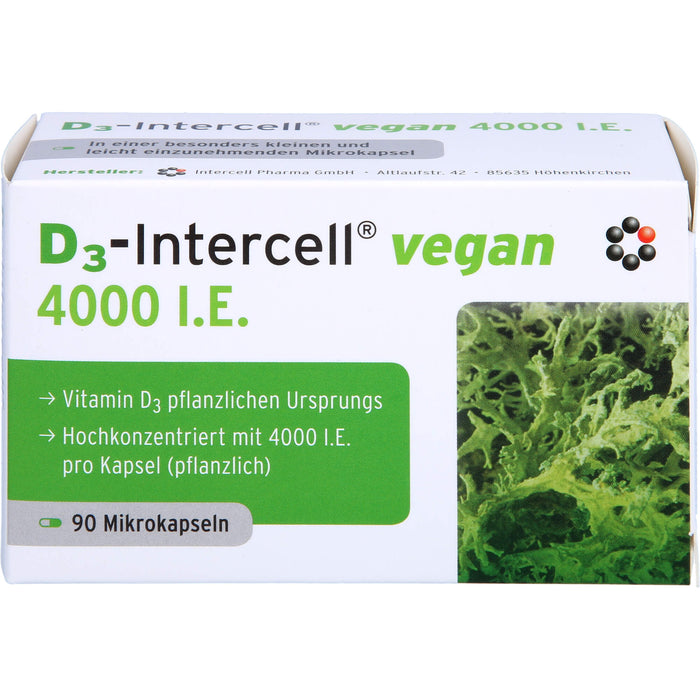 D3-Intercell Vegan 4,000 I.E., 90 St KAP