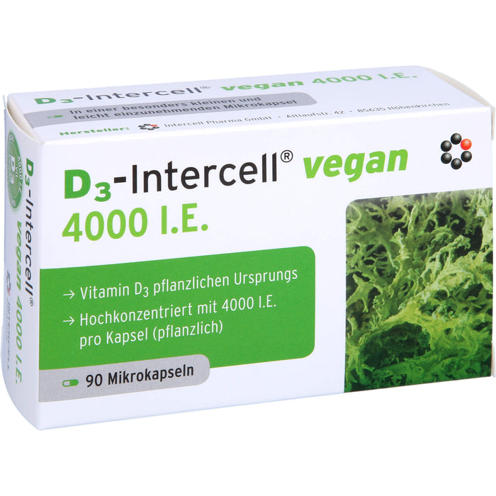 D3-Intercell Vegan 4,000 I.E., 90 St KAP