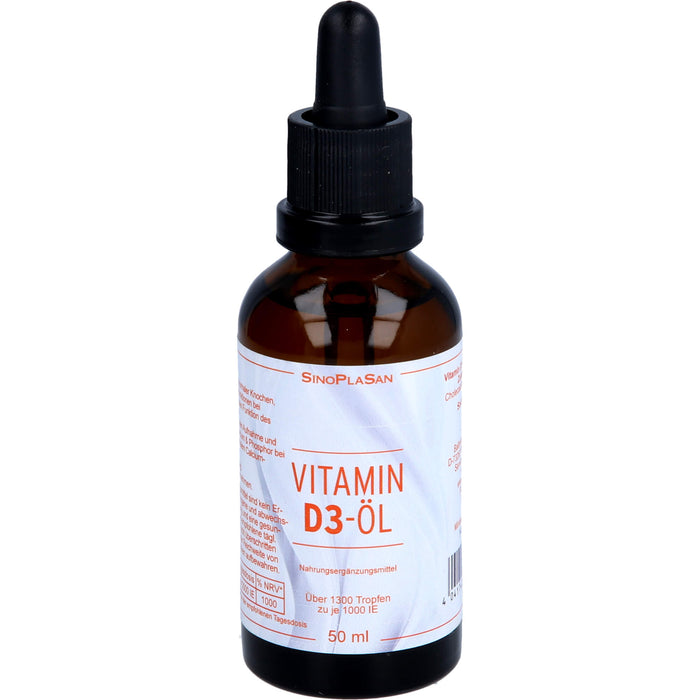 SinoPlaSan Vitamin D3-Öl, 50 ml Öl