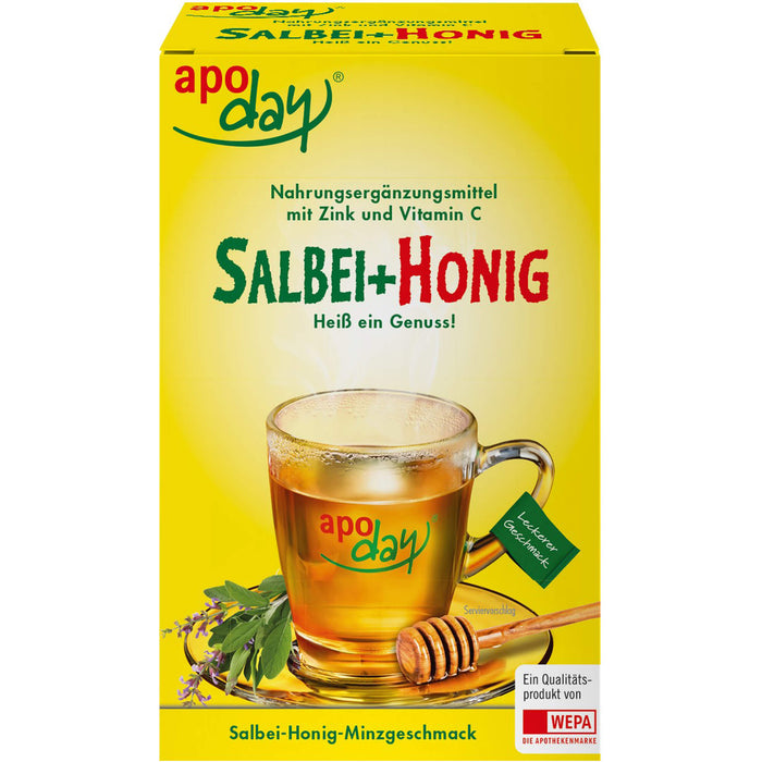 apoday Salbei + Honig Portionsbeutel, 10 St. Beutel