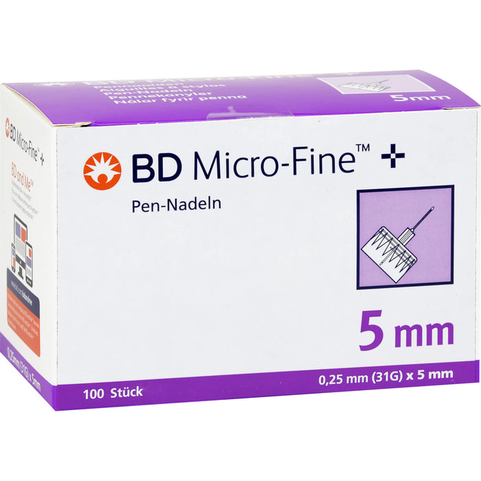 Bd Micro Fine+ Pen0.25x5mm, 100 St KAN