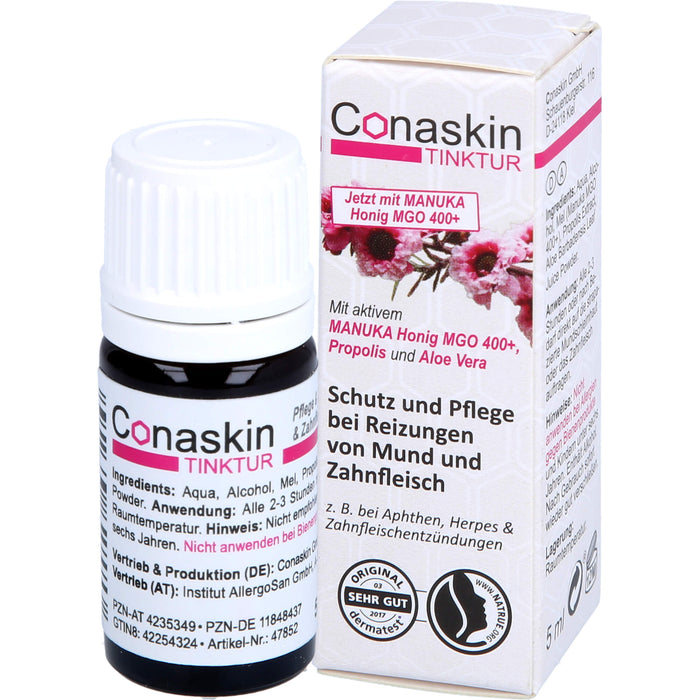 Conaskin Tinktur bei Reizungen von Mund und Zahnfleisch, 5 ml Lösung