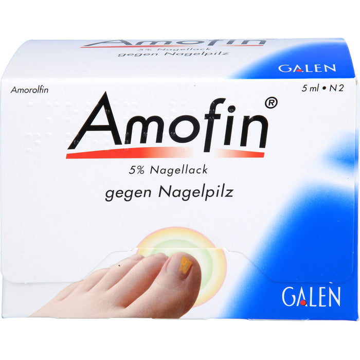 Amofin 5 % Nagellack, 5 ml Lösung
