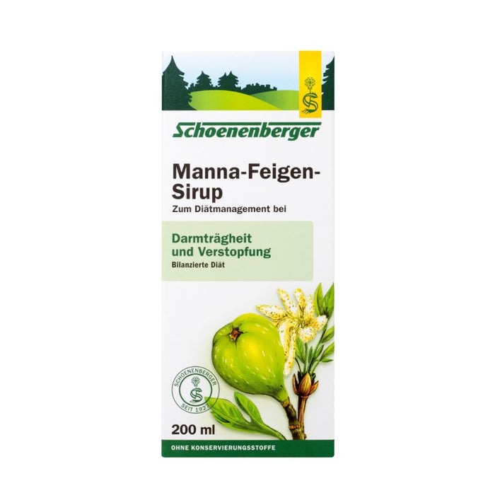 Schoenenberger Manna-Feigen-Sirup, 200 ml Lösung