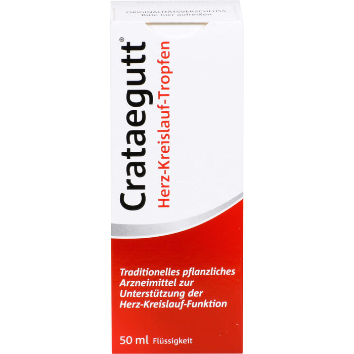 Crataegutt Herz-Kreislauf-Tropfen, 50 ml Lösung
