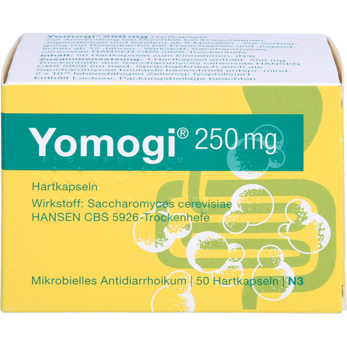 Yomogi 250 mg Hartkapseln mikrobielles Antidiarrhoikum, 50 St. Kapseln