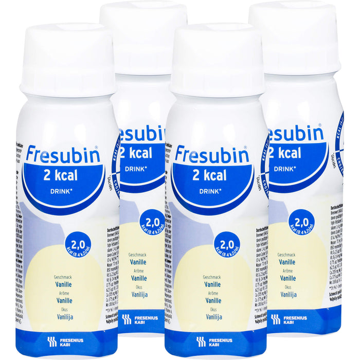 FRESUBIN 2 kcal DRINK Vanille Trinkflasche, 4X200 ml LSE