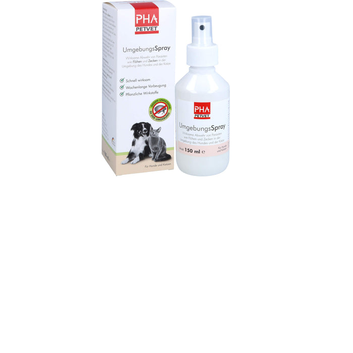 PHA UmgebungsSpray für Hunde und Katzen, 150 ml SPR