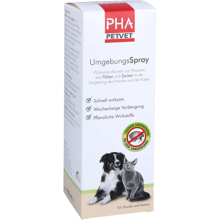 PHA UmgebungsSpray für Hunde und Katzen, 150 ml SPR