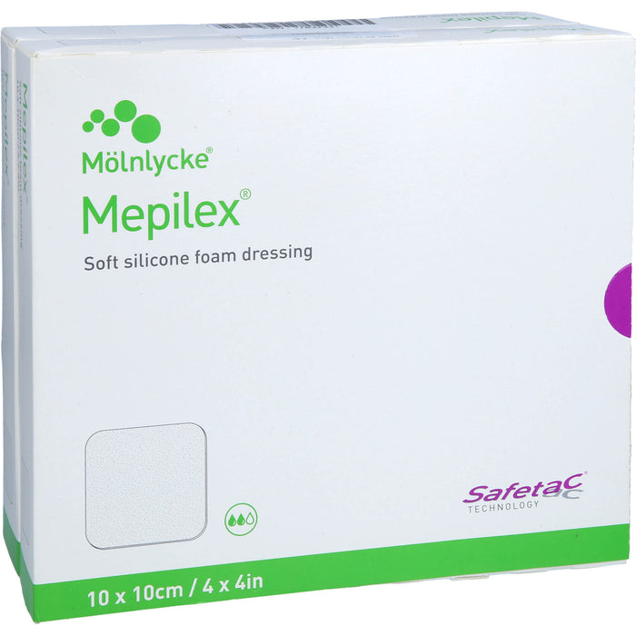 MEPILEX 10x10cm Schaumverband, 10 St VER